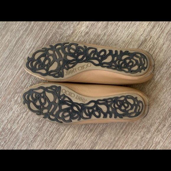 Jimmy Choo Waine Snakeskin toe flat (39.5) - Picture 6 of 6